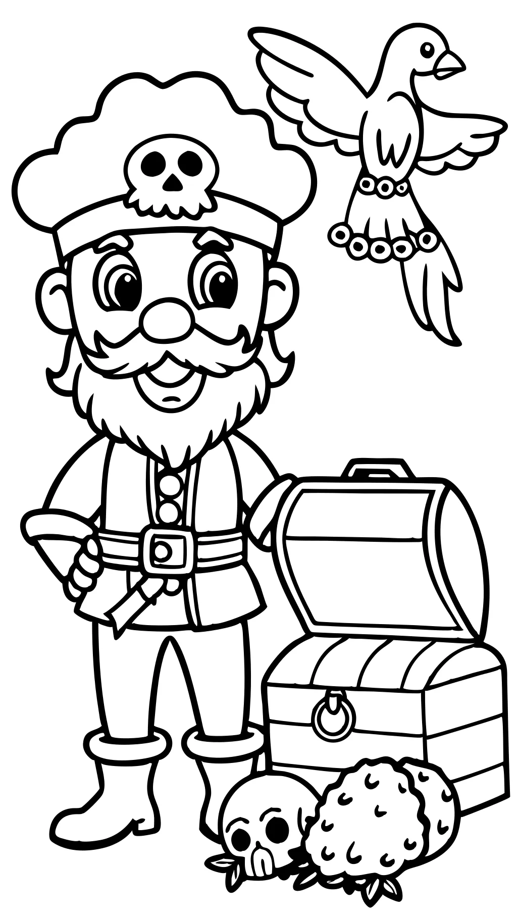 coloriages de pirates